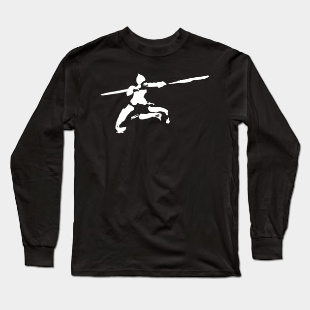 martial art stickfighter INK Long Sleeve T-Shirt by Nikokosmos